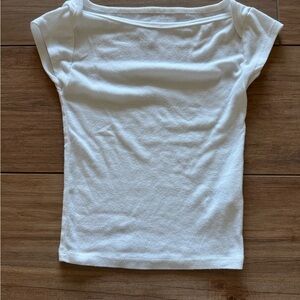 Urban Outfitters White Short Sleeve Tee